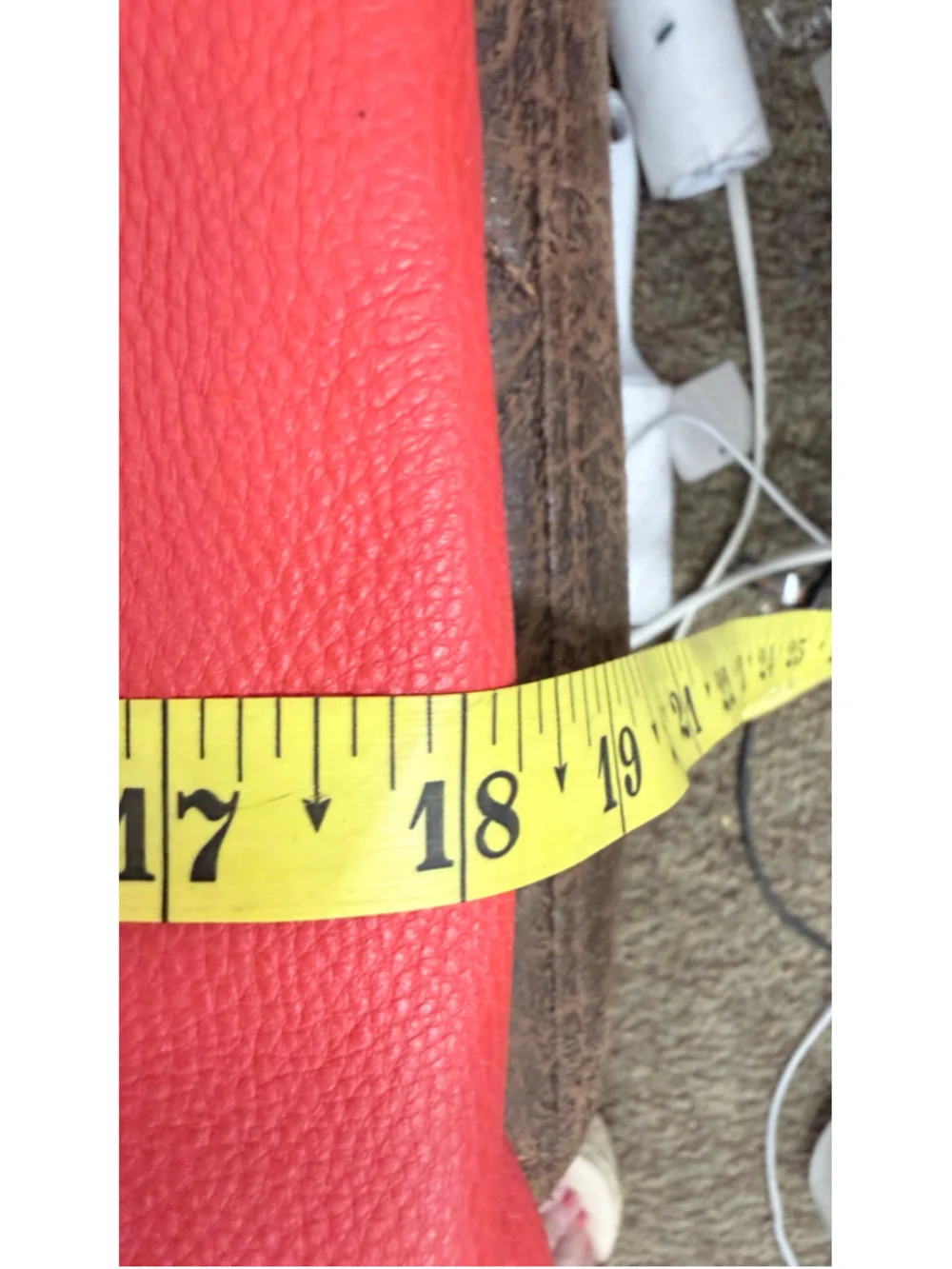 Women's DVF Hobo Bag Red Leather Tassel Handbag